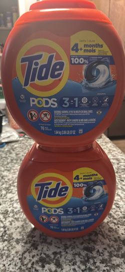 2 Tide Pods 76Ct each