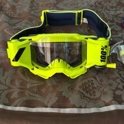 100% Accuri 2 Forecast Moto & Mountain Bike Goggles 