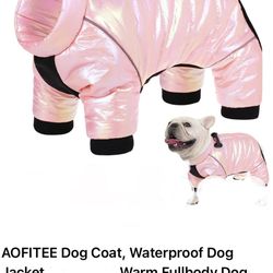 Coat for Small Dogs, Zip Up Pet Puffer(small )