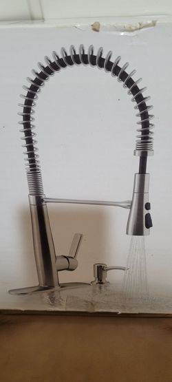 Kohler Stainless Kitchen Faucet NEW