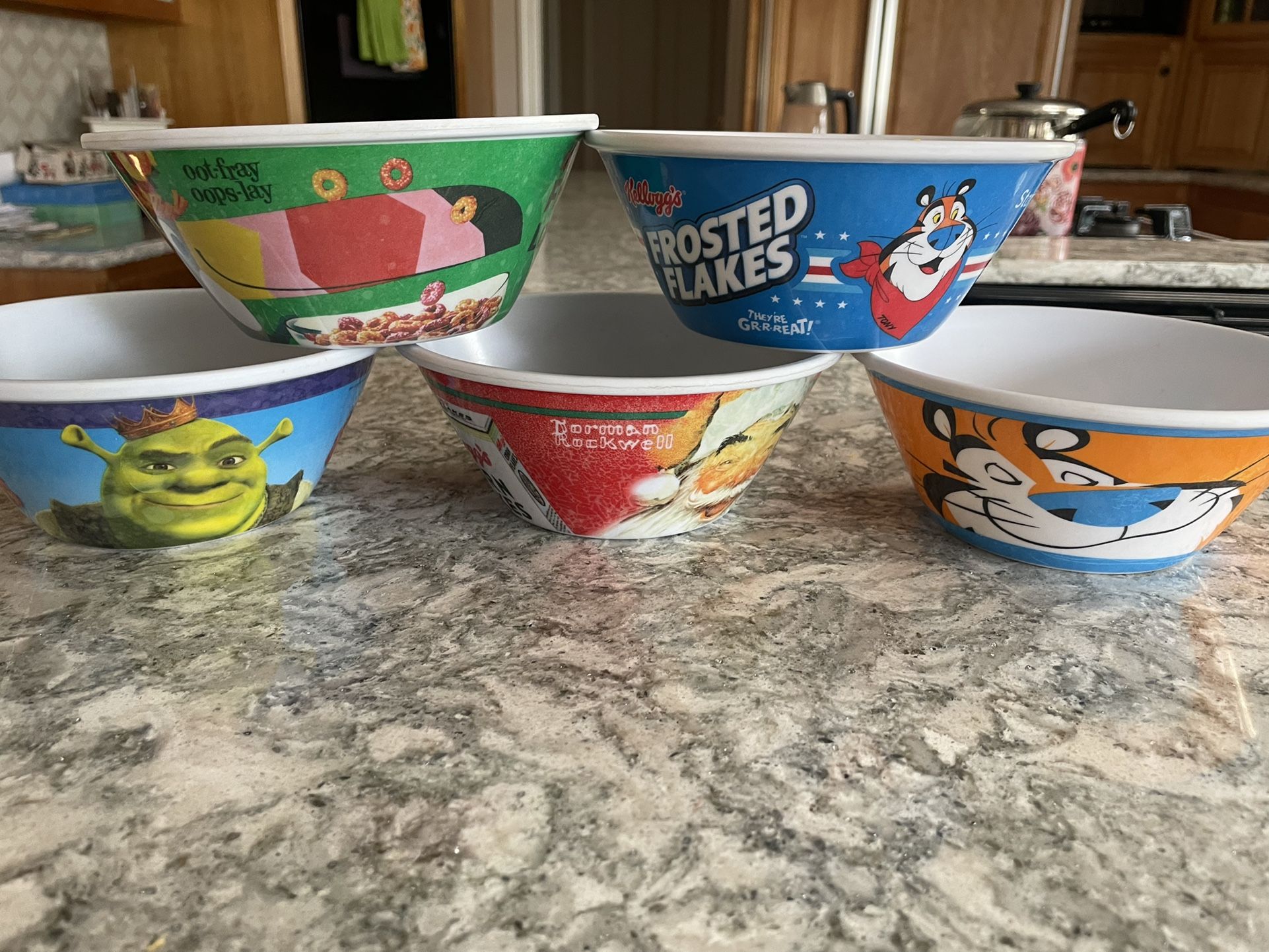 Retro Cereal Bowls