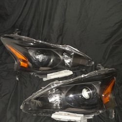 BLACK CASE HEADLIGHTS