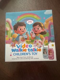 Video walkie talkies