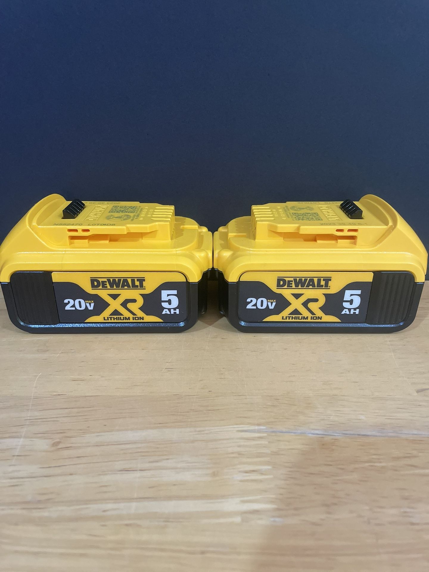 Dewalt 20V Max Xr 5.0 Ah Batteries