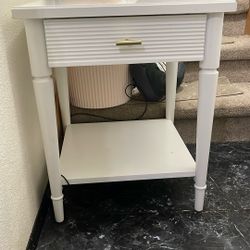 Side Table With Drawer 