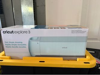 Cricut Explore 3 smart cutting machine