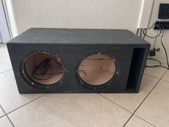 Subs Custom Built Box Russian Baltic Birch For 2 10’s 10” 