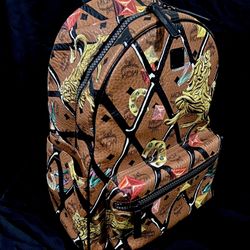 MCM Loveless Collaboration Visetos Backpack Limited Item Large