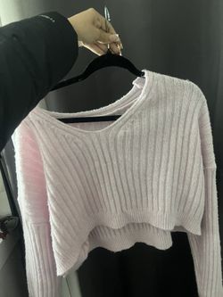 Two cardigans , pink and grey Size M