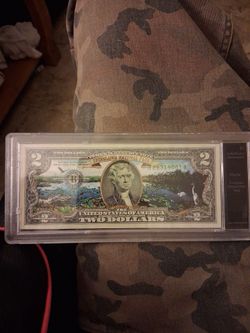 $2 bill national park authenticated uncirculated series