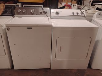 Maytag washer and Kenmore electric dryer