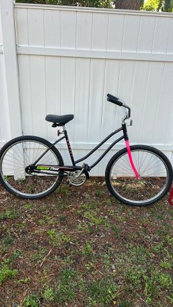 Beach cruiser bike retro