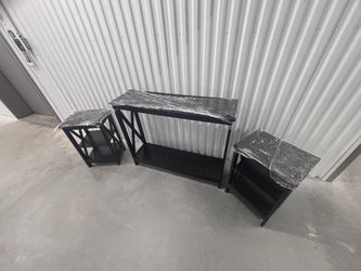 Console and table set