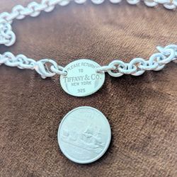 Tiffany & Co. Sterling Silver Choker