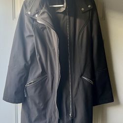 Calvin Klein Women’s Raincoat Large Jacket 