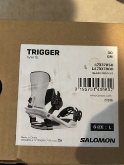Men's Salomon Trigger snowboard bindings