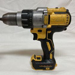 Dewalt 20v 1/2” XR Cordless Brushless 3-speed Hammer Drill (heavy cosmetic wear) Drill Only 