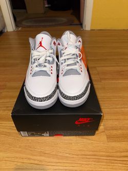 Air Jordan 3 Retro Fire Red  Size 9.5 Men’s