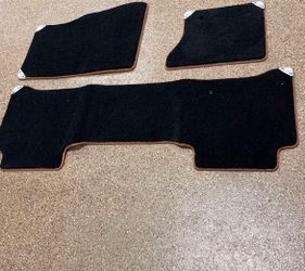 New with Tags  LAND ROVER HSE 2014-2020 SPORT GENUINE OEM LUXURY FLOOR MAT CARPET SET JK52, BLK Black Carpet Mat cash carry