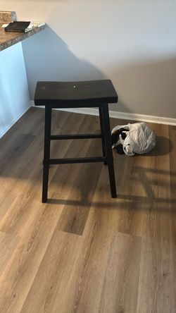 Two identical bar stools
