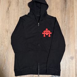 Chrome Hearts double zip up jacket