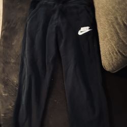Boys Black Nike Joggers 
