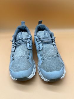 ON Cloud Terry Women’s Size 8 Running Sneaker Silver Gray Pull-on Lace-up