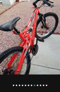Schwinn protocol 1.0 red deals mountain bike bicycle s2756aaz