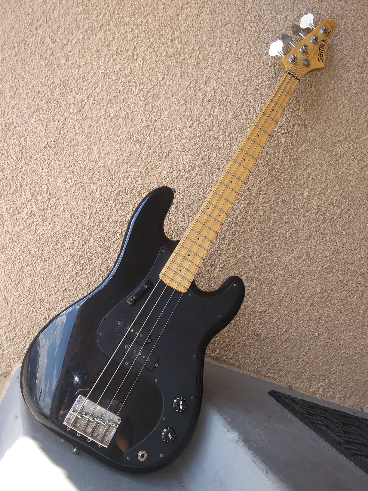 Samick Precision bass guitar