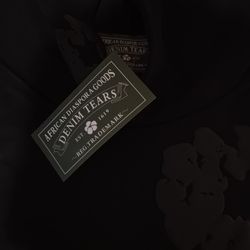 For Sale Denim Tears Gray And Black Hoodie  $180 (Size M)