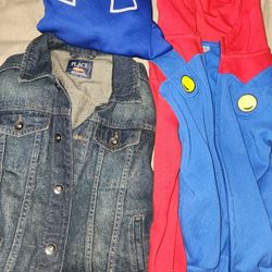 Sweater Jean Jackets Size 7-8 