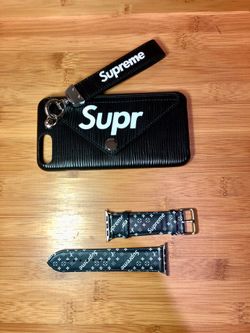 iPhone X case and Apple Watch band combo -supr