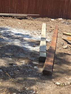 3.5x5.5x15ft long* Redwood Beam