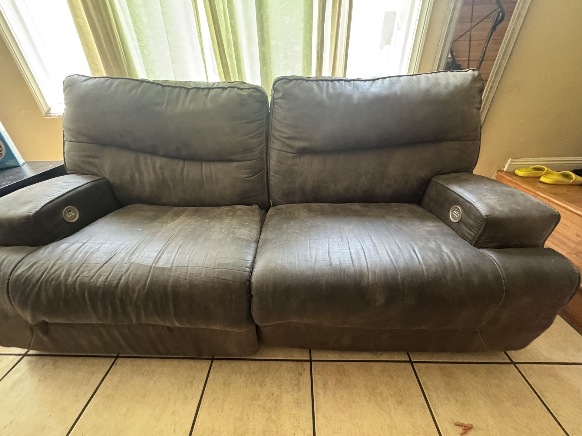 Ashley’s Furniture Couch And Recliner