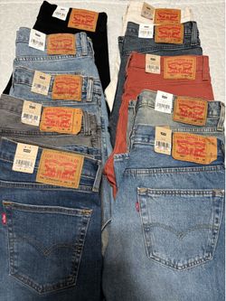 Men’s Levi’s Jeans Size 34x34 Brand new $30 Each