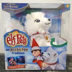 The elf on the shelf Elf pets Artic fox tradition includes book