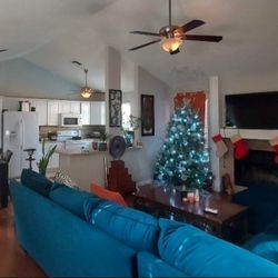 Plush Oversized Sectional Sofa w/Chase 