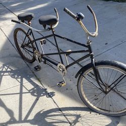 Tandem bike restoration project