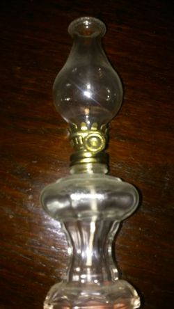 4 mini oil lamps, was my grandmother's