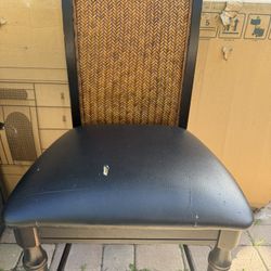 Free Cane Back Counter Stool