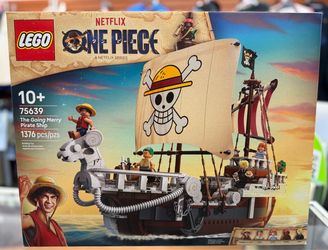LEGO One Piece Going Merry Pirate Ship 75639 Netflix 1376 PCS NEW SEALED