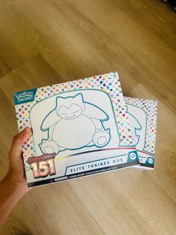 Pokemon Scarlet & Violet 151 Elite Trainer Box Snorlax ETB