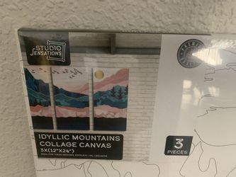 Collage Canvas 3 Piece