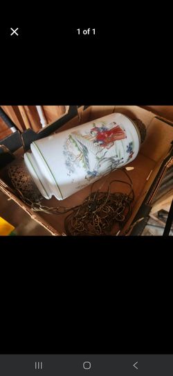 Vintage Chinese hanging lamp