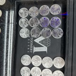 Silver American Eagles