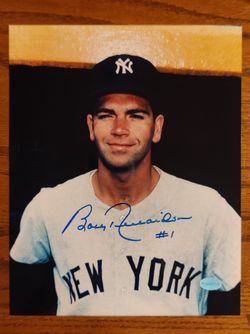 NEW YORK YANKEES BOBBY RICHARDSON AUTOGRAPH 8x10 PORTRAIT PHOTO 