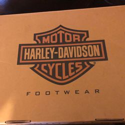 Harley  Davidson  Leather Harness Boots 