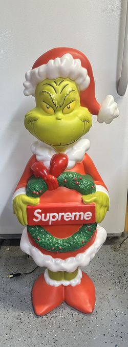 Supreme Grinch Blow Mold