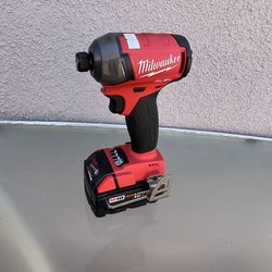 Milwaukee M18 Fuel Surge 1/4” Hex Impact Driver with 4.0Ah Battery / New