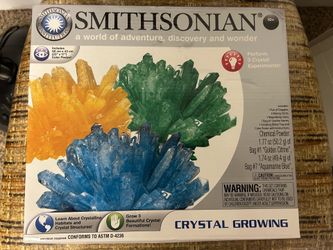 STEM/Smithsonian Crystal Growing Kit/New